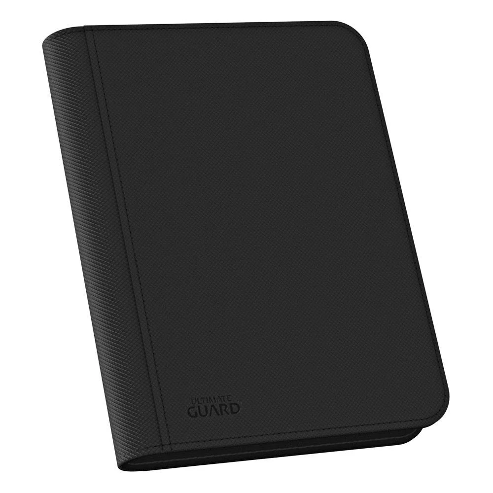 Ultimate Guard Zipfolio (160 double-sleeved cards) 8-Pocket 70 x 97 mm Xenoskin - Black